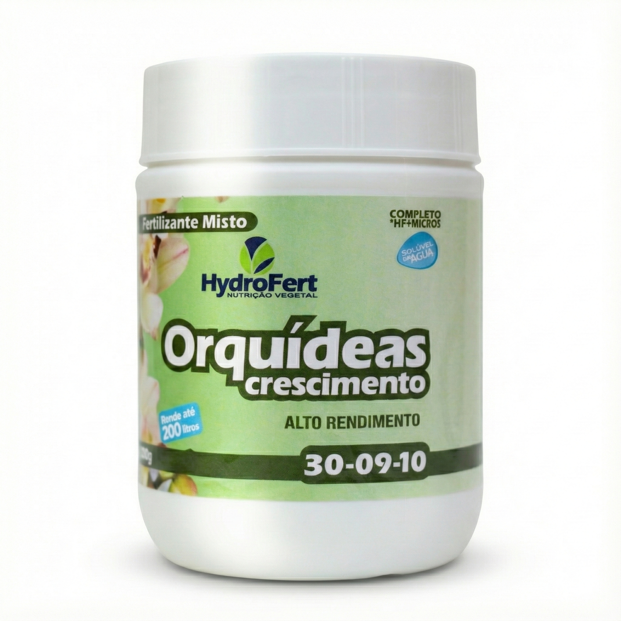 ORQUÍDEAS CRESCIMENTO <br> NPK 30-09-10